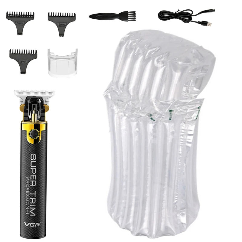 Cordless Rechargeable Hair Trimmer For Men Beard Hair Clipper Electric Hair Cutting Machine Lithium-ion Battery Haircut