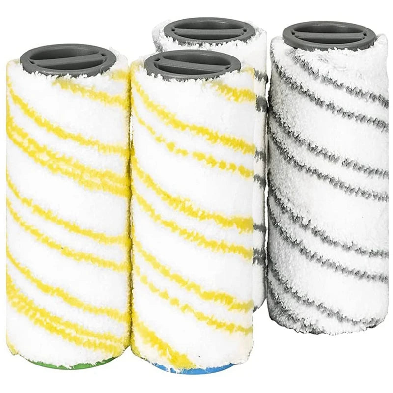 For Karcher FC7 FC5 FC3 Microfiber Rollers for Karcher 2.055-006.0 for Cleaning Hard Floors Smart home Replacement Rollers