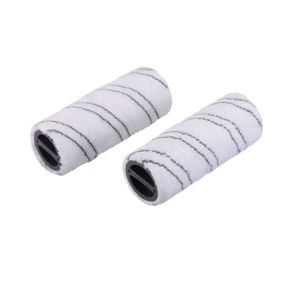 For Karcher FC7 FC5 FC3 Microfiber Rollers for Karcher 2.055-006.0 for Cleaning Hard Floors Smart home Replacement Rollers