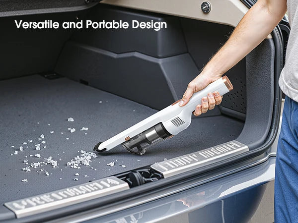 Lubluelu P1 Wireless Vacuum Cleaner Lightweight Floor Washer Edge Cleaning Smart Home（Type C Charging Line, without Charger)