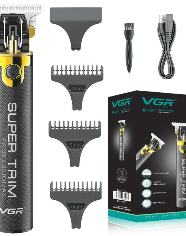 Cordless Rechargeable Hair Trimmer For Men Beard Hair Clipper Electric Hair Cutting Machine Lithium-ion Battery Haircut